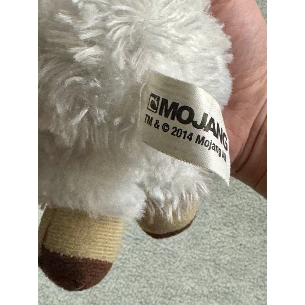 Minecraft Mojang 2014 Plush White Sheep Toy